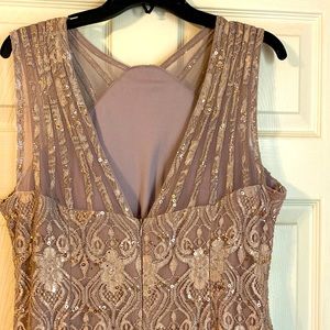 A formal long dress never worn size 14